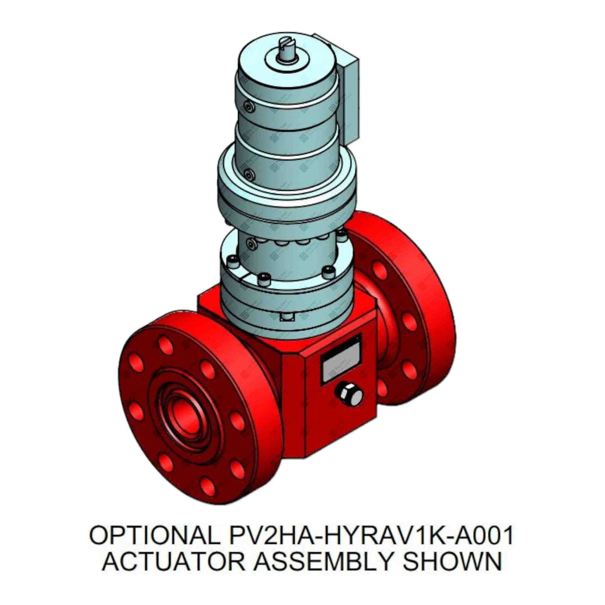 Plug Valve, Hydraulic, TE, 2-1/16" 15M, 15000 psi, STD Service